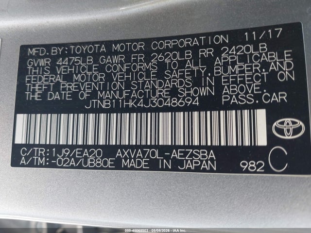 Toyota Camry Se