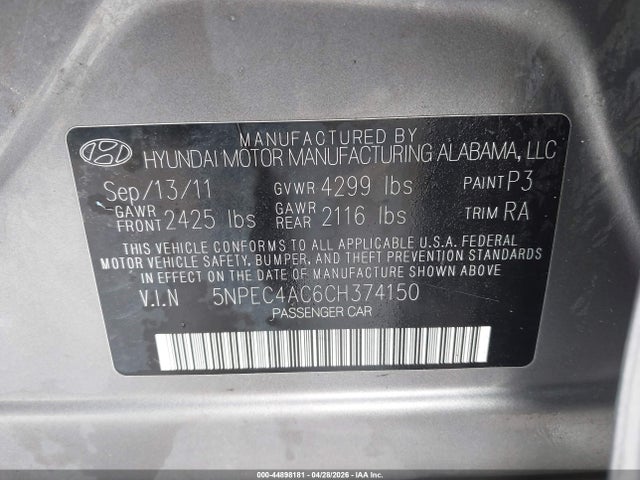 Hyundai SONATA Se
