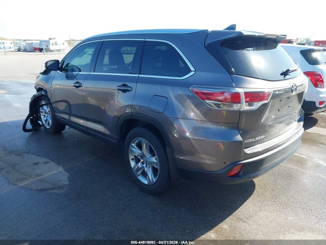 Toyota Highlander Limited Platinum V6