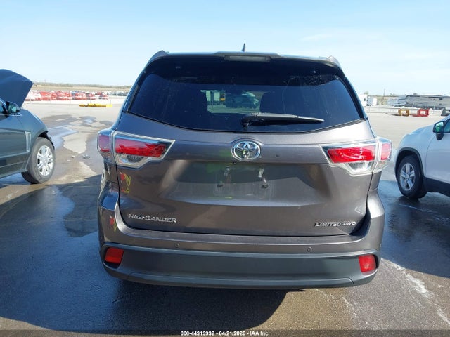 Toyota Highlander Limited Platinum V6