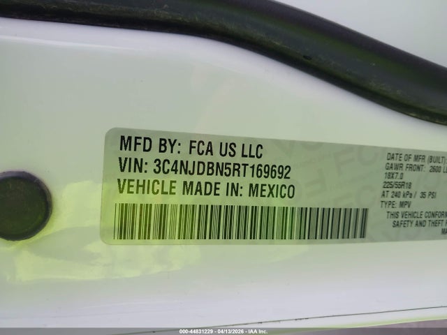 Jeep Compass Latitude 4x4