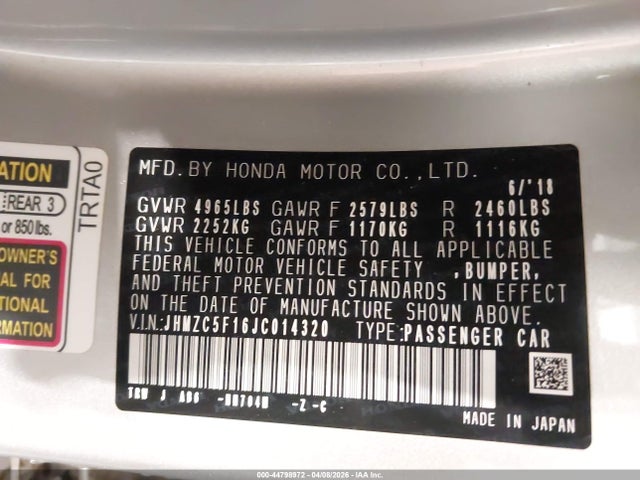 Honda Clarity Plug-In Hybrid
