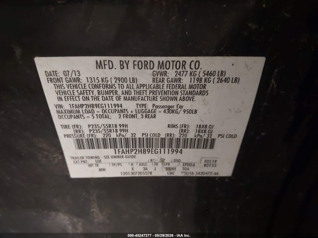 Ford Taurus Sel