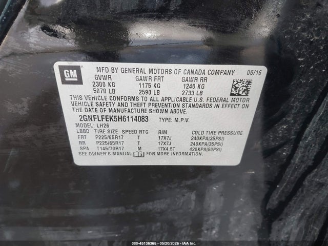 Chevrolet Equinox Lt