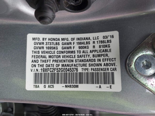 Honda Civic Lx