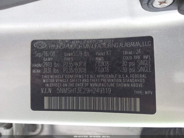 Hyundai SANTA FE Se