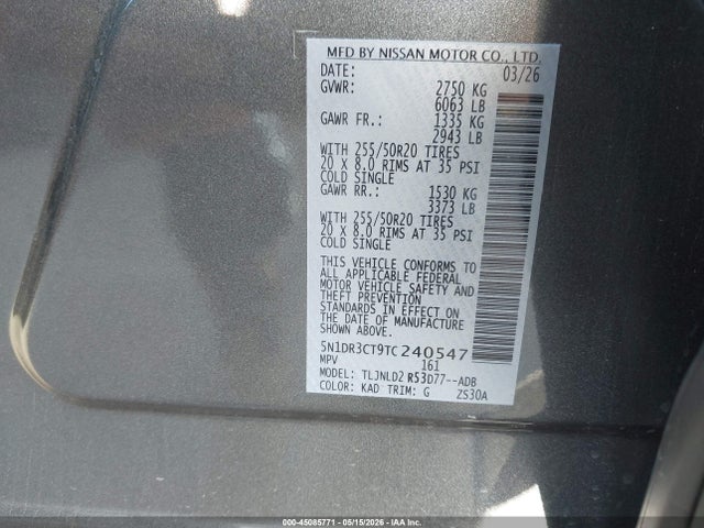 Nissan Pathfinder Sl