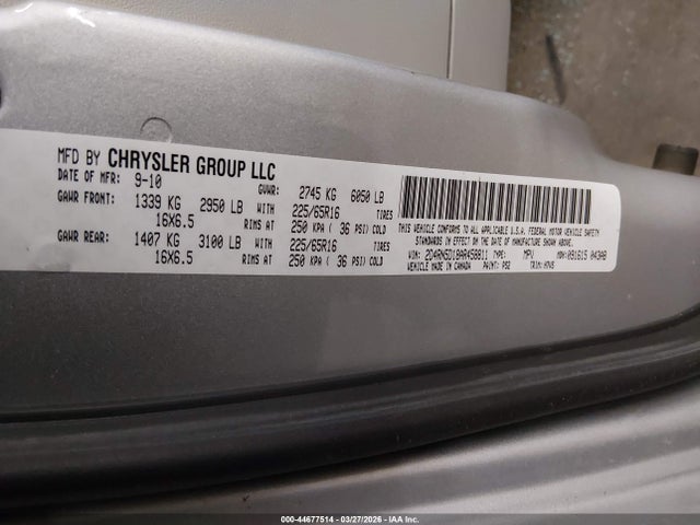 Dodge Grand Caravan Sxt