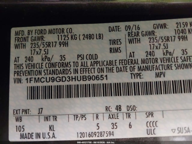 Ford Escape Se