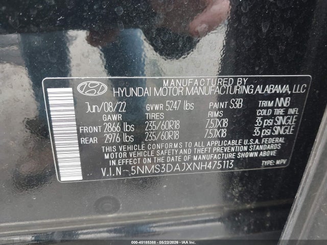 Hyundai SANTA FE Sel
