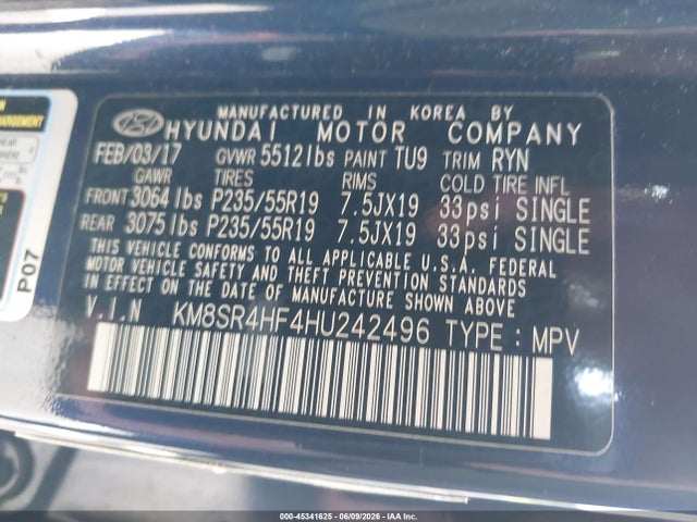 Hyundai SANTA FE Limited Ultimate