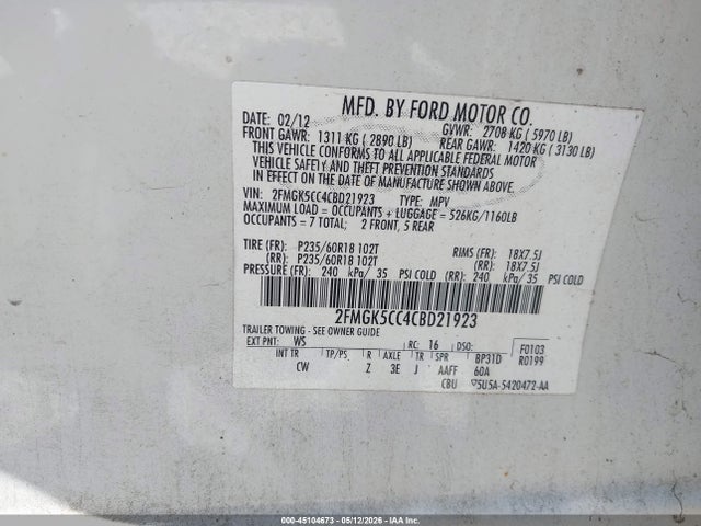 Ford Flex Sel