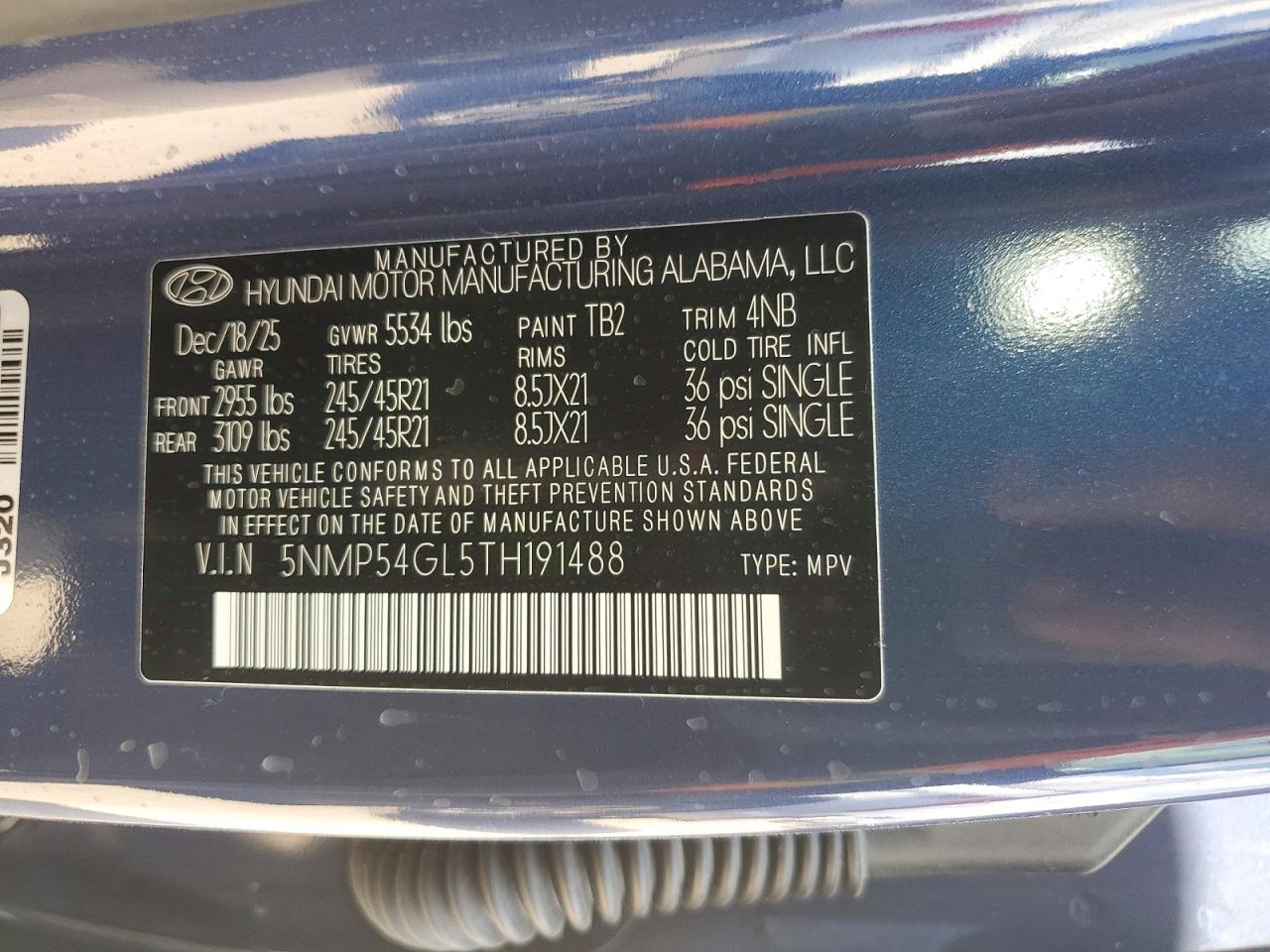 Hyundai SANTA FE Calligraphy