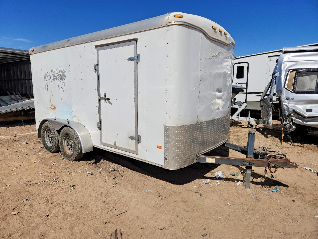 Salvage U haul Trailers Image
