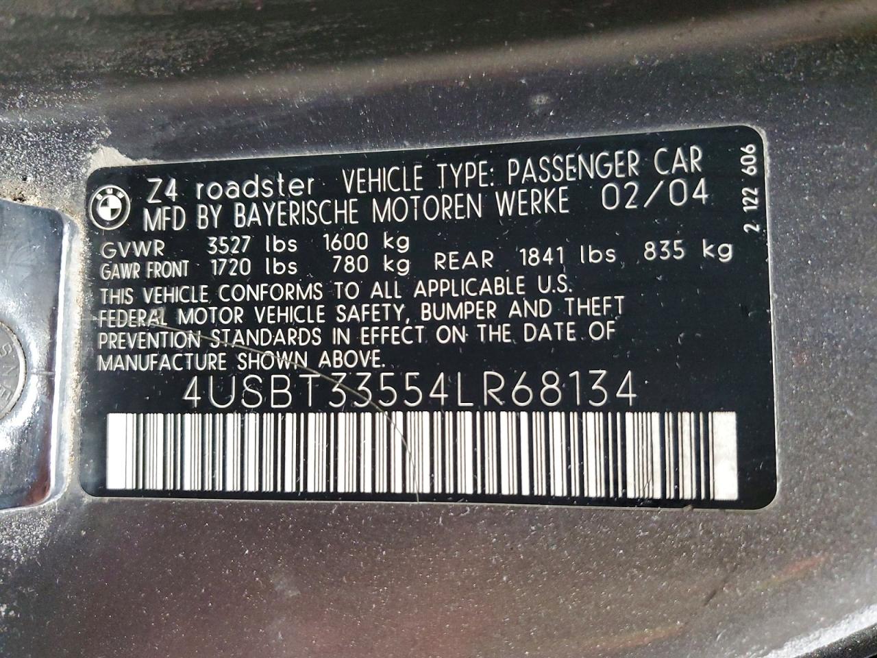 BMW Z Series 2.5