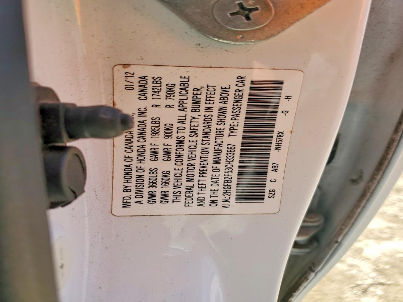 Honda Civic Lx