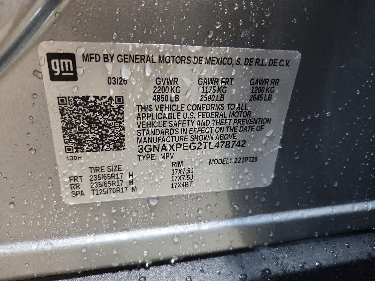 Chevrolet Equinox Lt