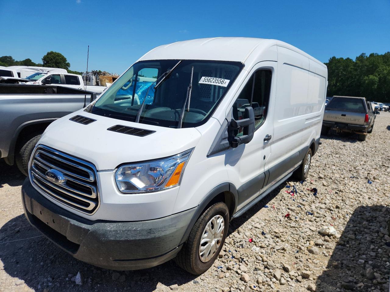 Salvage Ford Transit Image