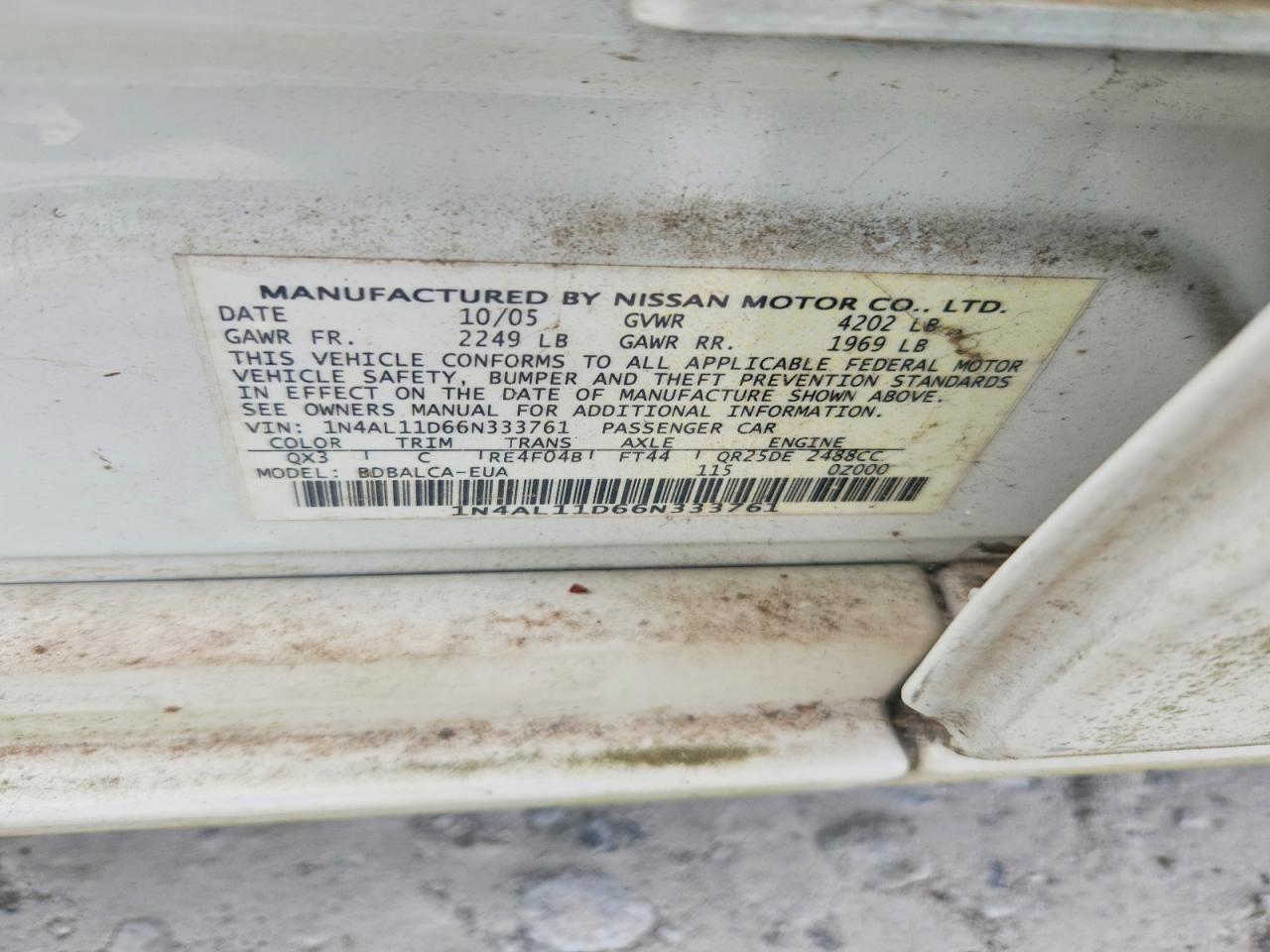 Nissan Altima 2.5