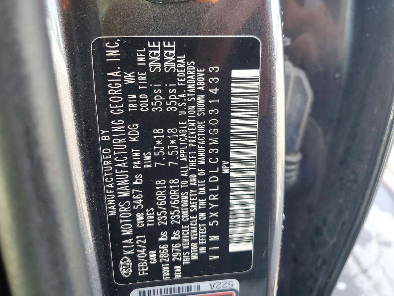 Kia Sorento S