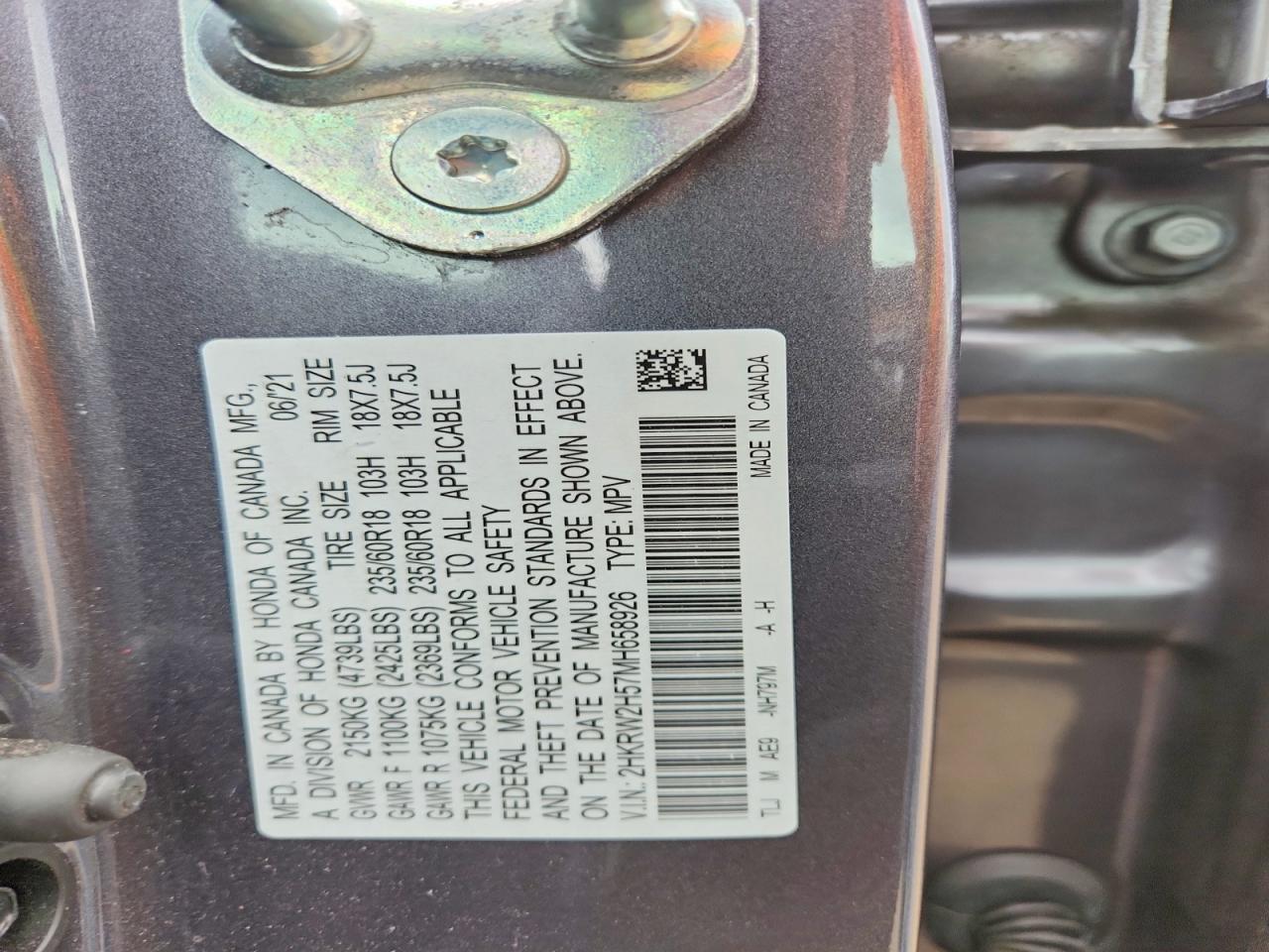 Honda Crv Ex