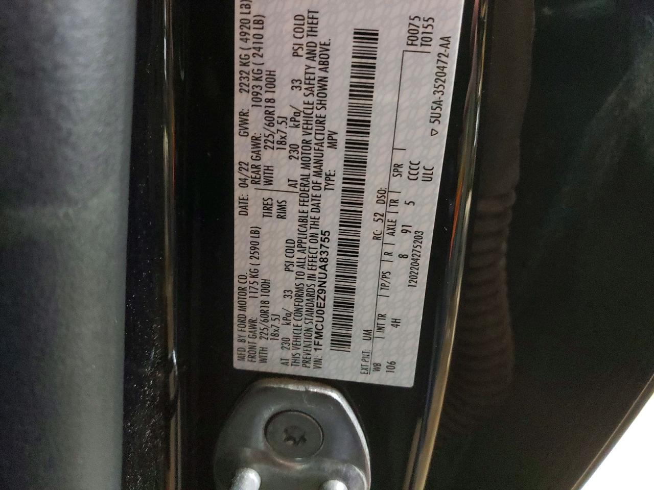 Ford Escape Se