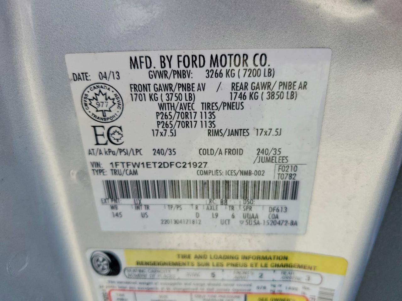 Ford F-150 Supercrew