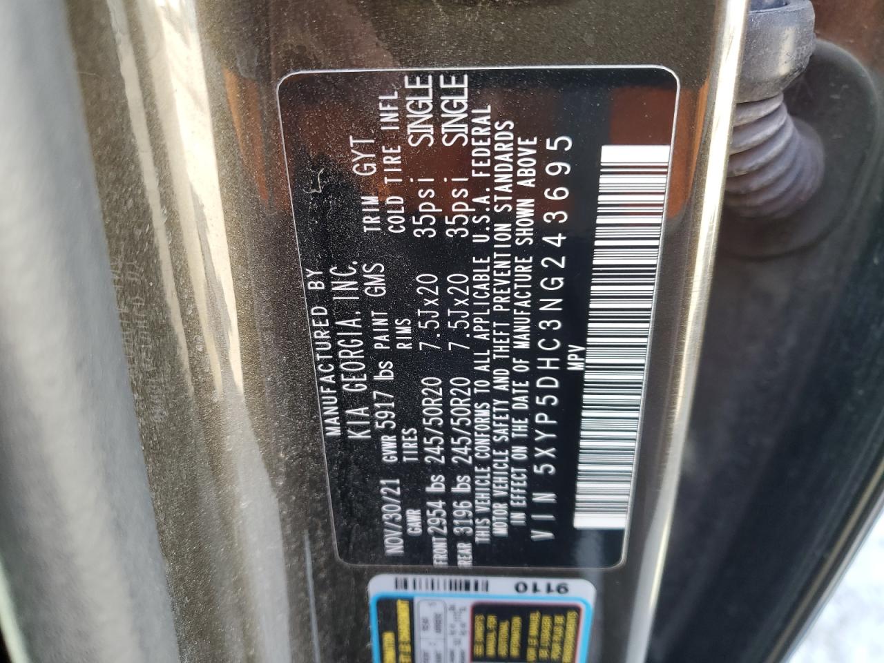 Kia Telluride Sx