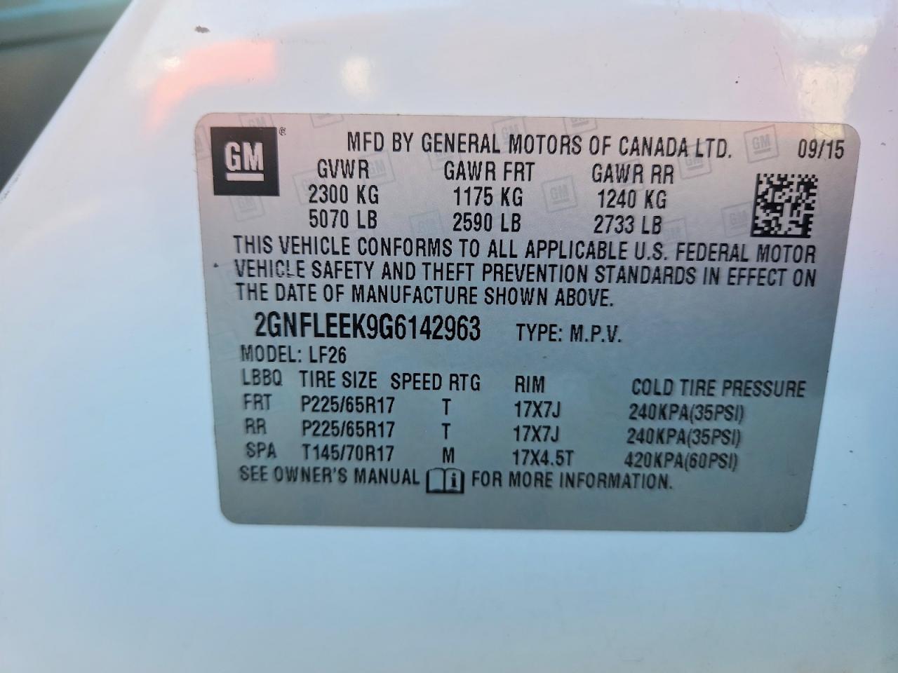 Chevrolet Equinox Ls