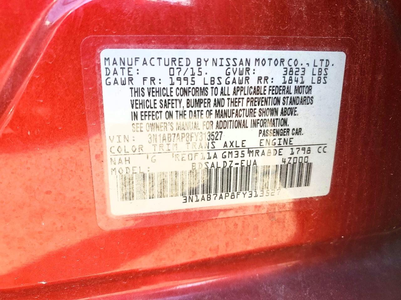 Nissan Sentra Sv