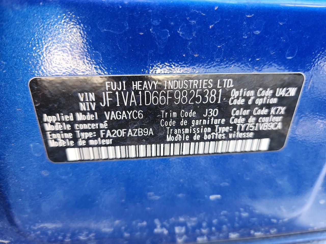 Subaru WRX Premium