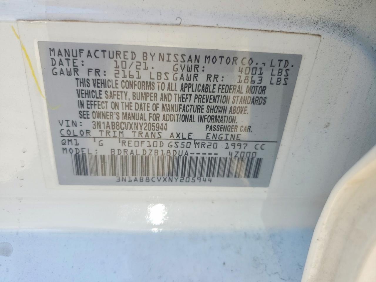 Nissan Sentra Sv