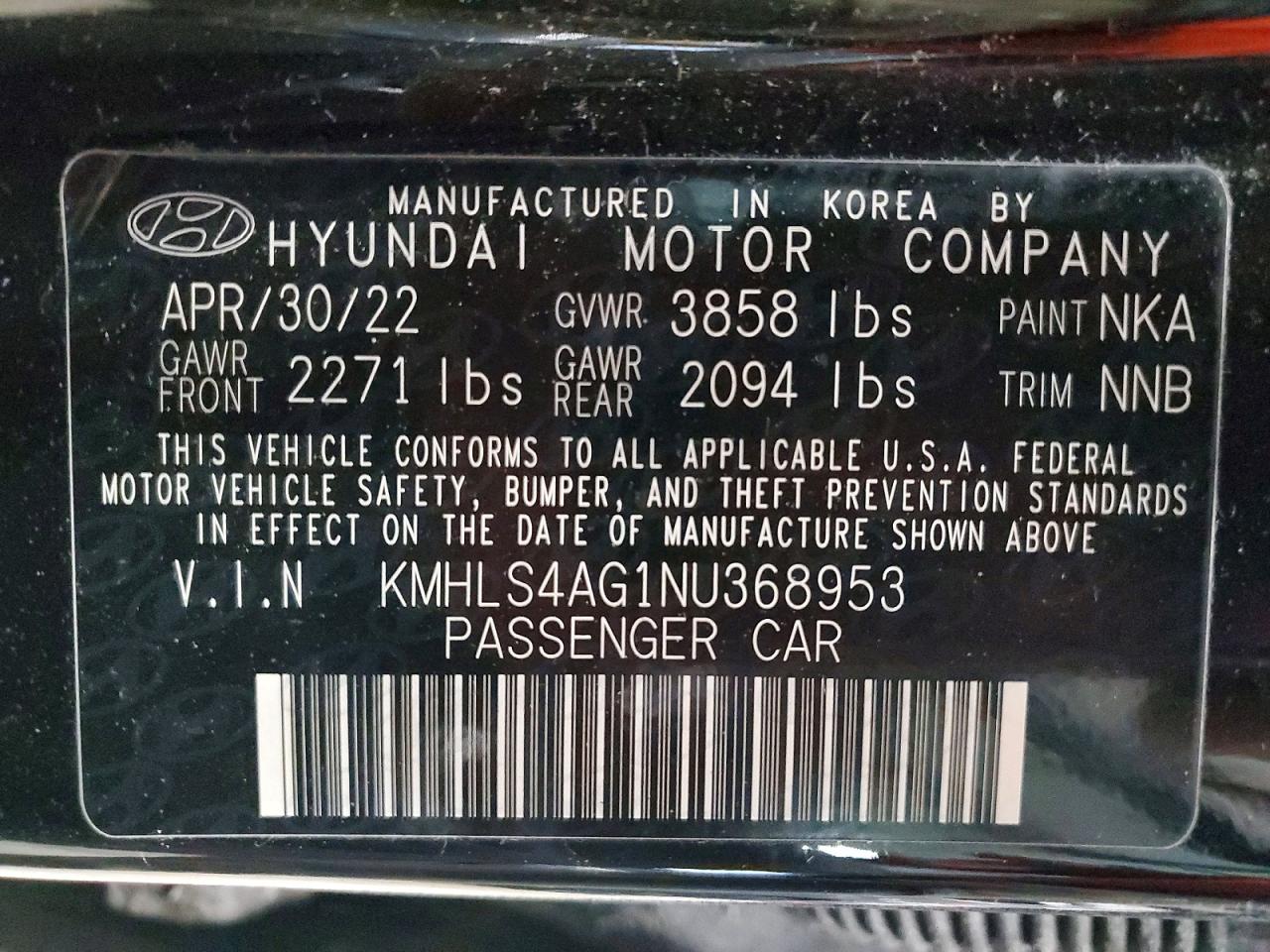 Hyundai ELANTRA Sel