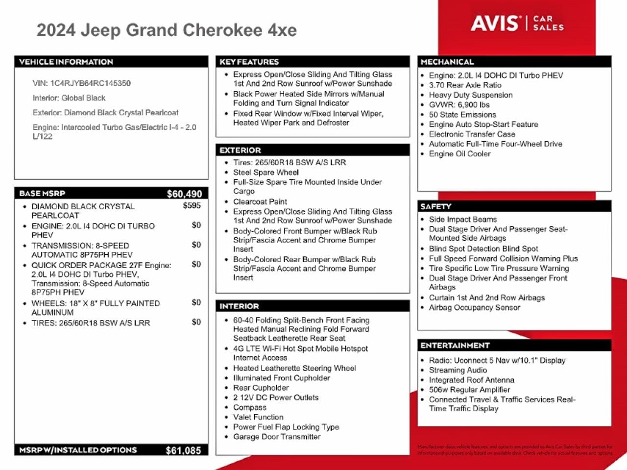 Jeep Cherokee Limited 4xe