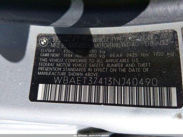 BMW 3 Series 325i