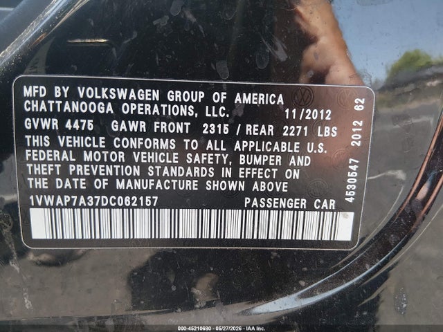 Volkswagen Passat 2.5l S