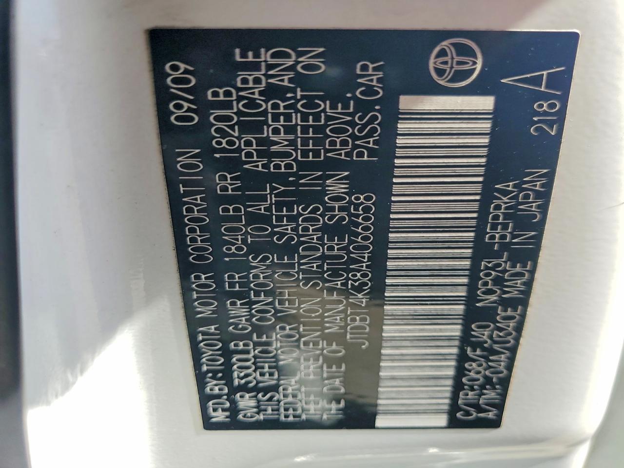 Toyota Yaris Base