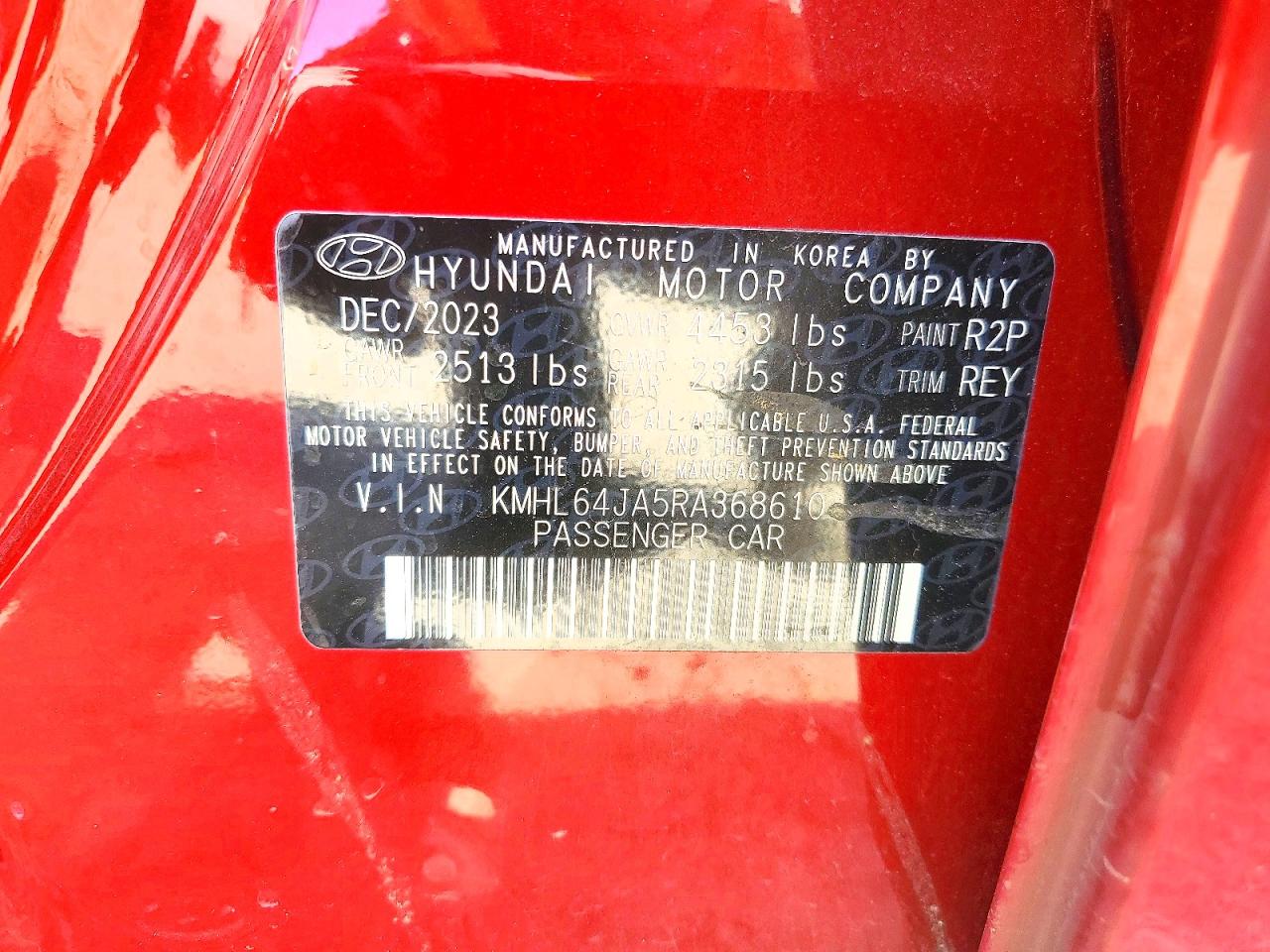 Hyundai SONATA Sel