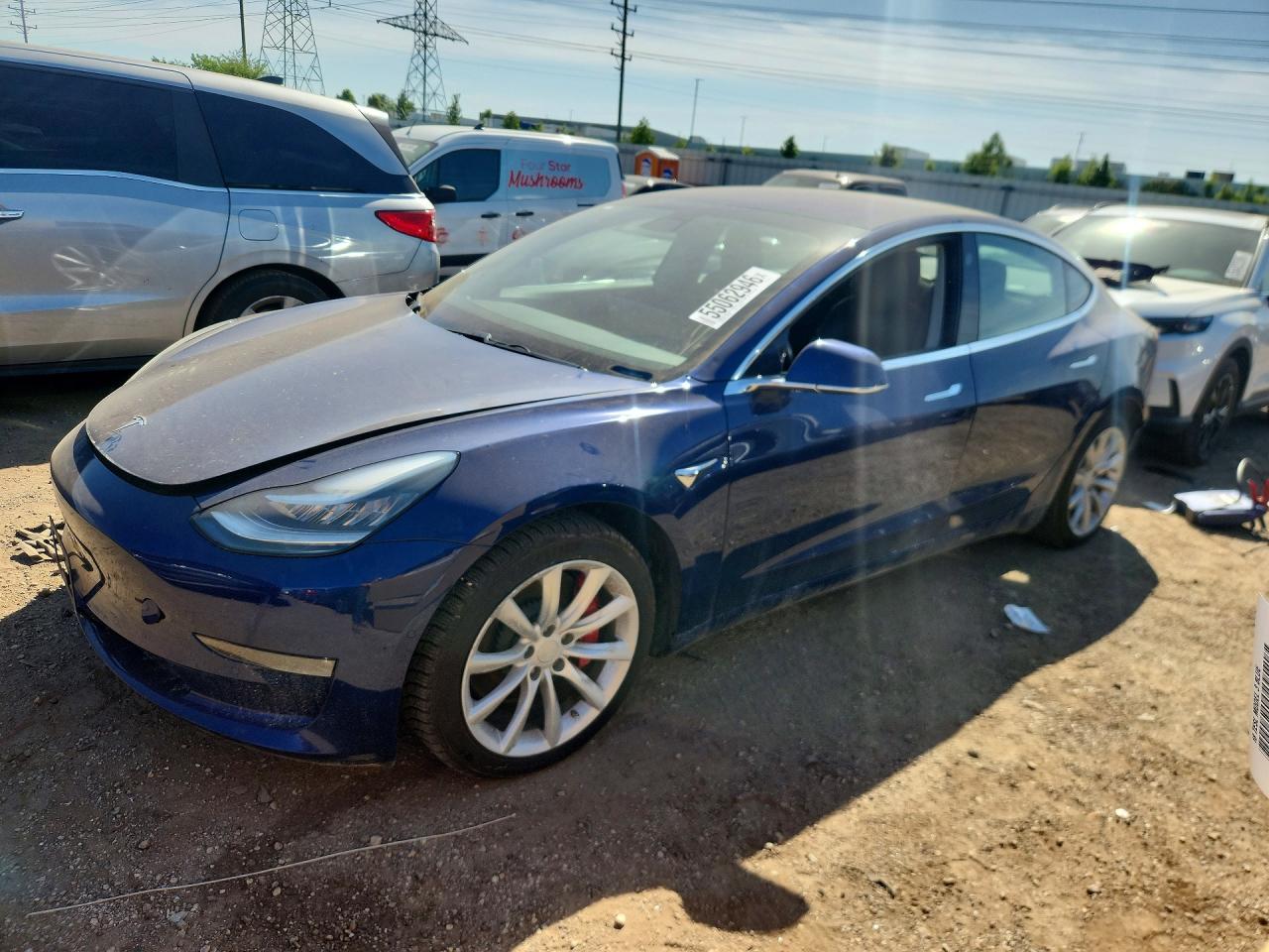 Salvage Tesla Model 3 Image