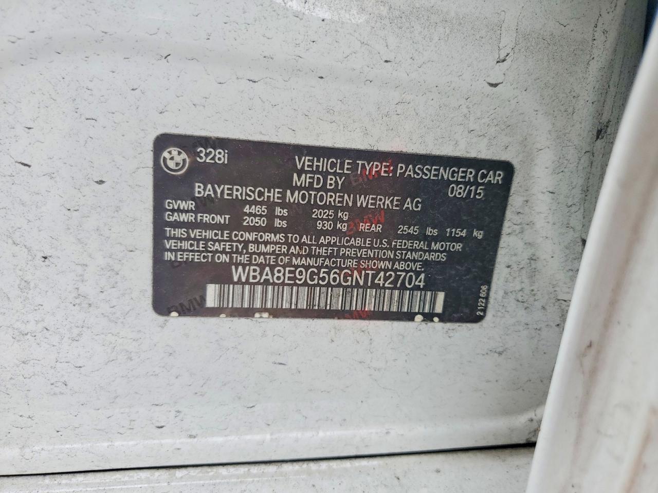 BMW 3 Series I Sulev