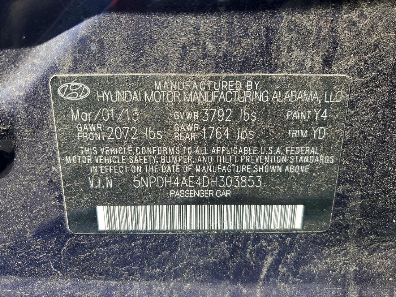 Hyundai ELANTRA Gls