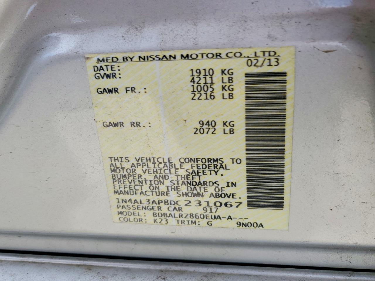 Nissan Altima 2.5
