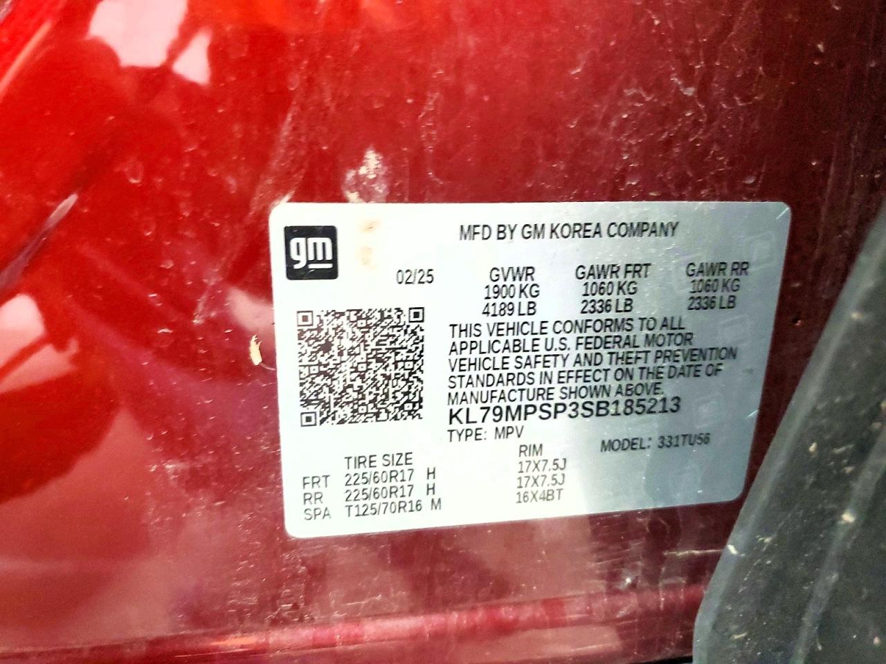 Chevrolet Trailblaze Lt