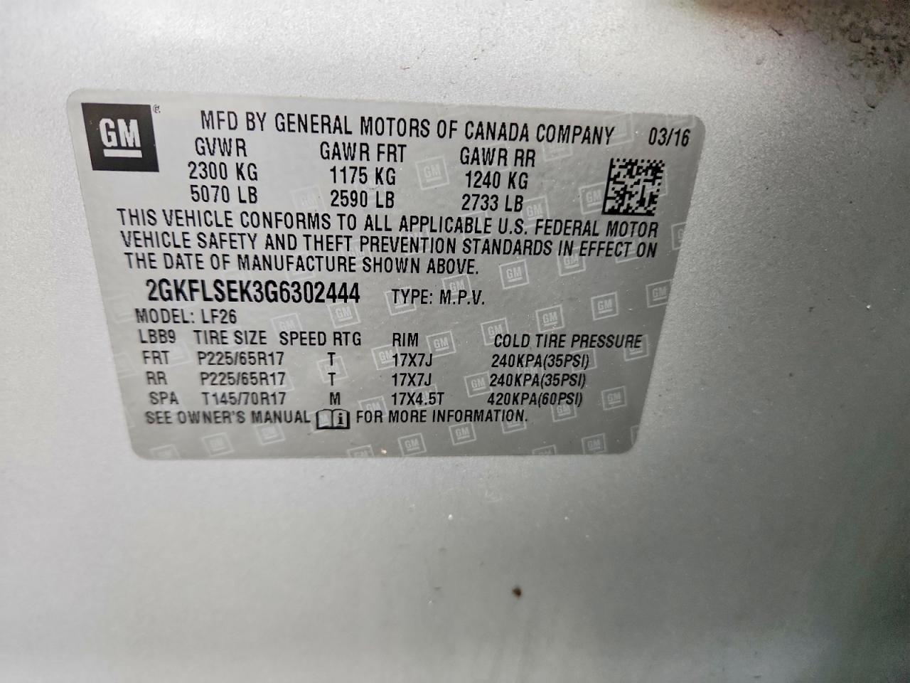 GMC Terrain Sle