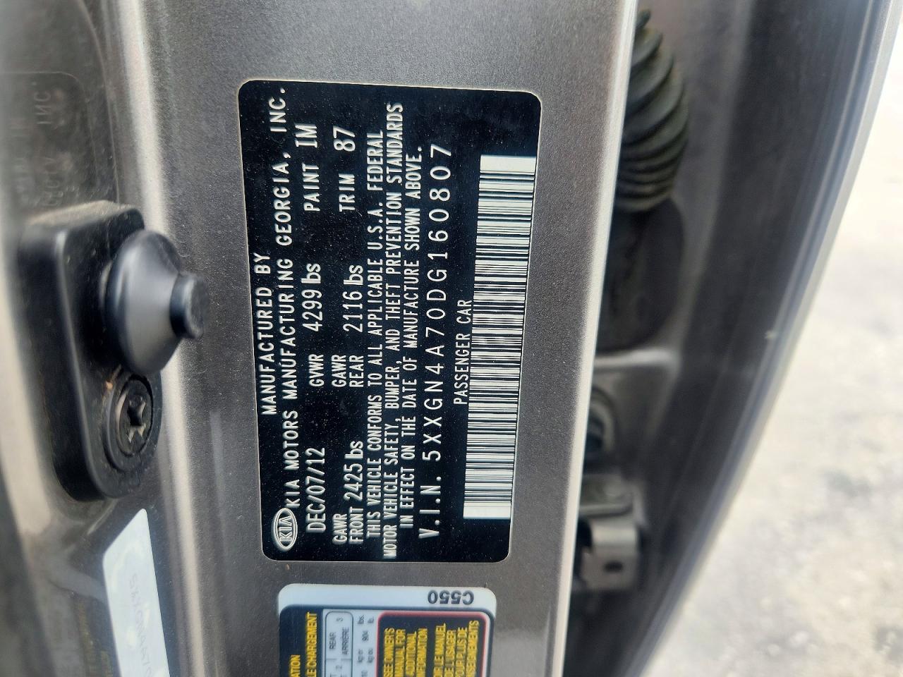 Kia Optima Ex