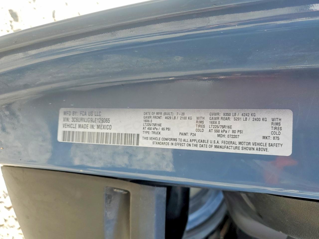 Ram Promaster 3500 High