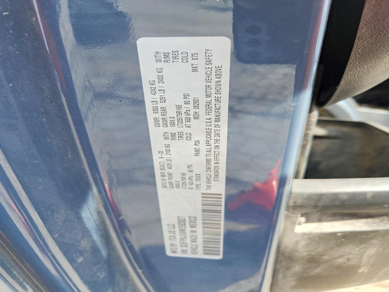 Ram Promaster 3500 High