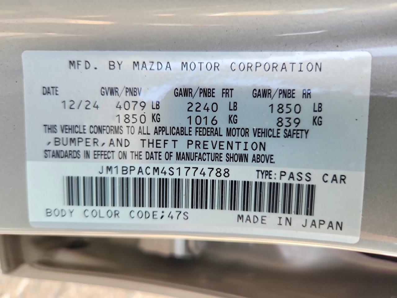 Mazda 3 Preferred