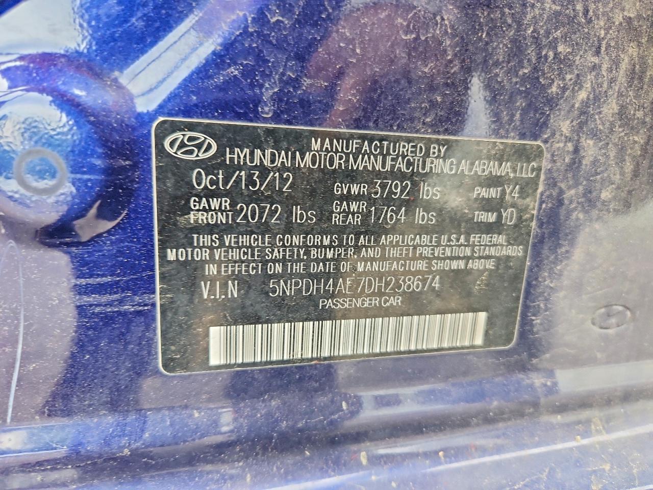Hyundai ELANTRA Gls