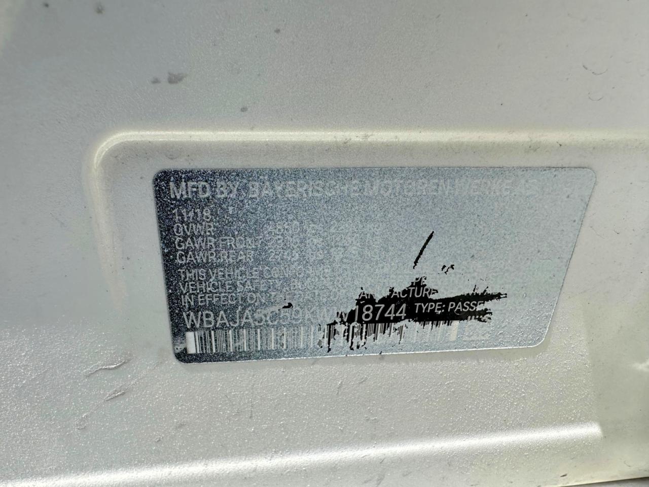 BMW 5 Series I